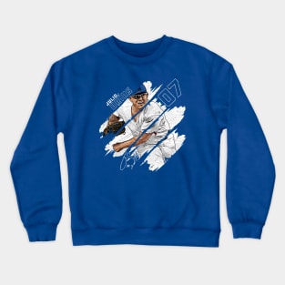 julio urias stripes Crewneck Sweatshirt